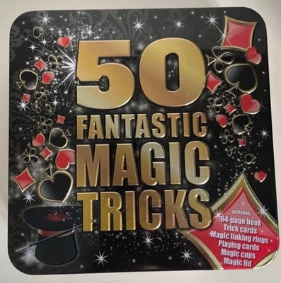 50 fantastic Magic Trick Box With Book
