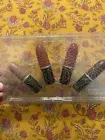 MAC SNOW BALL LIP KIT WARM Matte Set Of 4, Russian Red, Nouvelle Vogue 100% Aut