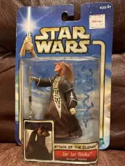 Hasbro Star Wars Attack of The Clones Jar Jar Binks Gungan Senator Action Figure