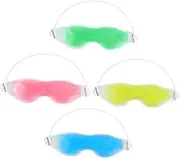 Baluue 4pcs Cooling Beauty Eye Mask Puffy Eye Mask Ice Eye Mask Eye Cold Compress for Puffy Eyes Cooling Eye Mask for Sleeping Cold Eye Compress Cold Eye Mask for Puffiness Eye Gel Mask