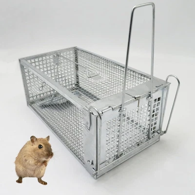 Rat Trap,Chipmunk Trap,Mouse Traps Work for Indoor and Outdoor,Humane Rat Tra...