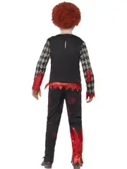 Deluxe Zombie Clown Boys Costume