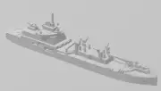 Jacques Chevallier - French Navy - Wargaming - Axis and Allies - Naval Miniature