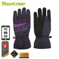 在飛比找momo購物網優惠-【Mountneer 山林】PRIMALOFT 防水觸控手套