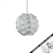 Snap Lighting Chic White Downlight to Pendant Light Conversion Kit
