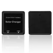 DIY Solar Wire Box 5-20V to 5V 3A Regulator Solar Double USB Junction Box For Solar Panel