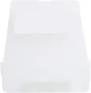 2.5 IDE HDD Box, SSD Hard Disk Drive Storage Box Case, Hard Drive Organization Shell Portable (White)