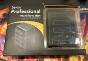Lexar Professional Workflow HR1 Black Four-Bay USB 3.0 Reader Hub Brand New