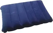 IMIKEYA 1Pc PVC Flocking Inflatable Camping Pillow for Outdoor Travel Ergonomic Design Lightweight and Portable for Hiking Backpacking and Nap Compact Travel Cushion