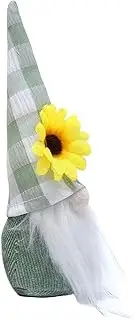 Spring Sunflower Gnomes | Sunflower Kitchen Decor Gnome Plush,Spring Sunflower Decor, Doll Tabletop Ornament, Tree Gnomes for Tiered Tray Home Autumn Decorations