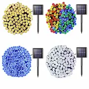 Solar Led Outdoor Fairy Garden Party Christmas Decorations String Lights