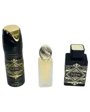 Lattafa Unisex 3.4oz Bade'E Al Oud For Glory 3pc Set