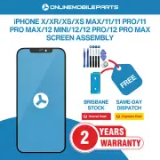 For iPhone X XR XS 11 12 Pro Max Mini LCD OLED Touch Screen Replacement Digit...