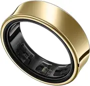 Samsung Galaxy Ring Titanium Case Smart Ring Samsung Health with AI Sleep Tracker Fitness Tracker Size 12 Titanium Gold