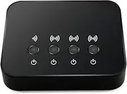 Wireless Audio Sharing | Portable Wireless Adapter,Rechargeable Audio Transmitter for Home Music Streaming Stereo System