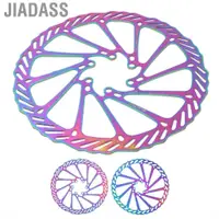 在飛比找蝦皮商城優惠-Jiadass 煞車碟盤轉子 6 自行車鋼，適合長途騎行