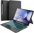 inkolelo Samsung Galaxy Tab S10+/S9 FE+/S9+ 12.4 inch Case with Detachable...