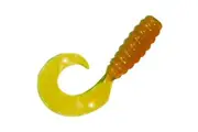 8 Pack of Zman 2.5 Inch Grubz Soft Plastic Lures - Motor Oil