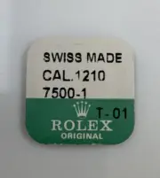 Genuine Rolex Cal. 1210 Part #7500-1 Mainspring, Strength Weak - Factory Sealed