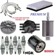 Tune Up Kit Filters Cap Wire Spark Plugs For GMC JIMMY V6 4.3L, 2WD 2002-2004