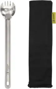 SILVERANT Titanium Knife Fork Spoon Extra Strong Ultra-Light Weight Tableware...