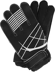Gatuida 1 Pair Professional Goalkeeper Gloves Durable PU Material Slide Design for Soccer Training and Competition