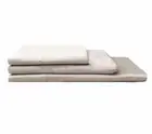 New Linen Split King Sheet Set Egyptian Cotton For 2 Long Single Adjustable Beds