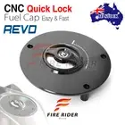 REVO Quick Lock Fuel Cap Keyless Silver For Honda CBF 600 Hornet 2005-2013