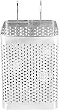 Stainless Steel Chopsticks Holder Hanging Cutlery Drying Basket Tableware Drainer with Hooks Kitchen Utensil(B)