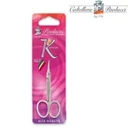 [Coltellerie paolucci] Curved spear tip manicure scissors 3/5 inch Karina line
