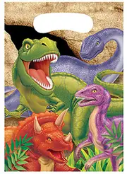 Dinosaurs Dino Blast Treat Loot Bag 8 Pack
