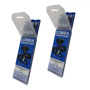 1.6mm & 2.4mm Zirconiated COBRA TIG Tungsten Electrodes - PACK OF 20 - White Tip