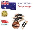 200Pcs DISPOSABLE EYESHADOW BRUSH Dual Sided Eye Shadow Makeup Applicator Sponge