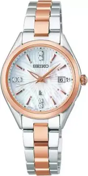 Seiko Seiko LUKIA SSQW080 SAKURA Blooming Solor Radio Women Watch New in Box