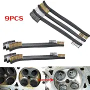 Wire Brushes Hand Tools Nylon Remove Loose Paint Scale Screw Threads Brass