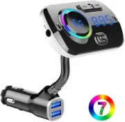 BC49 Bluetooth Car FM Transmitter Car Charger MP3 Player USB for iPhone Samsung