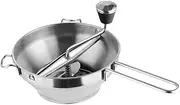 Alipis Stainless Steel Jam Maker Manual Food for Baby Adult Silver Coffee 3-in-1 Fruit Vegetable Slicer