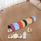 Guinea Pig Tunnels Toy House Cave Foldable Funny Toy Pet Cages for Dwarf Rabbit