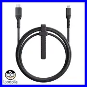 NOMAD Lightning Cable with Kevlar, USB-C to Lightning, 1.5 metres, MFI certified