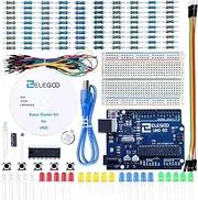 ELEGOO UNO R3 Project Basic Starter Kit with Tutorial and UNO R3 Microcontroller Compatible with Arduino IDE