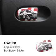 PU Trim Sticker Co-pilot glove Box Button Panel for Mini Cooper F56 Hatchback 18 (for: Mini)