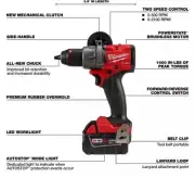 MILWAUKEE 2903-22 M18 FUEL 1/2" DRILL/DRIVER KIT