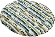 Tatami Floor Cushion for Sitting, Portable Pillow Pad for Indoor and Outdoor Use, Green, as described