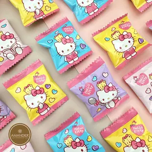 【雅蒙蒂文創烘焙禮品】Hello Kitty造型軟糖隨手包(水蜜桃乳酸風味)