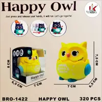 在飛比找蝦皮購物優惠-Mesin 最新兒童玩具 OWL HAPPY OWL 玩具貓