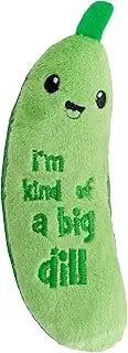 Petstages Crunchy Pickle Kicker Dental Catnip Cat Toy