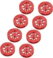 GANAZONO 8Pcs Rotating Water Wheel Fountain Replacement Landscape Decor for DIY Tabletop Micro Garden for Home and Office Serenity