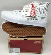 Vans VN0A5KRUWWW SK8-HI Tapered Unidentified U-Paint UFO - Mens 9.5 / Women 11