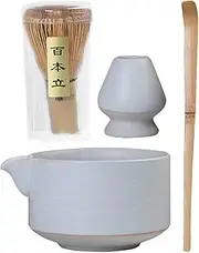 Multifunctional Matcha Set - Premium Bamboo Whisk, Bowl & Accessories | Ideal For Preparing And Tasting Matcha, Enhances Flavour And , Perfect For Th Lovers