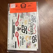 Slixx Decals 1407 1/24 Scale #26 Cheerios Taurus NASCAR